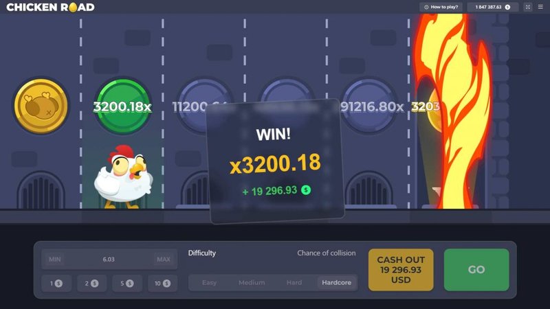 Spain - juego chicken road